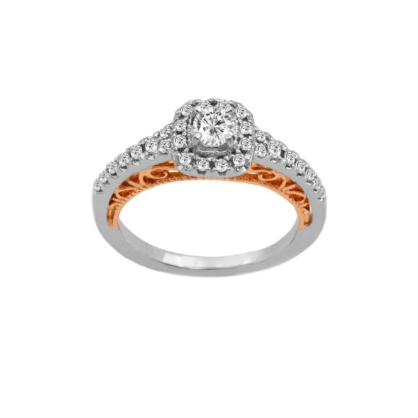 Diamond Halo Ring