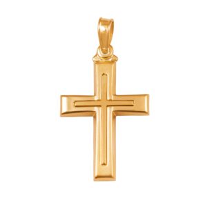 GOLD PLAIN CROSS