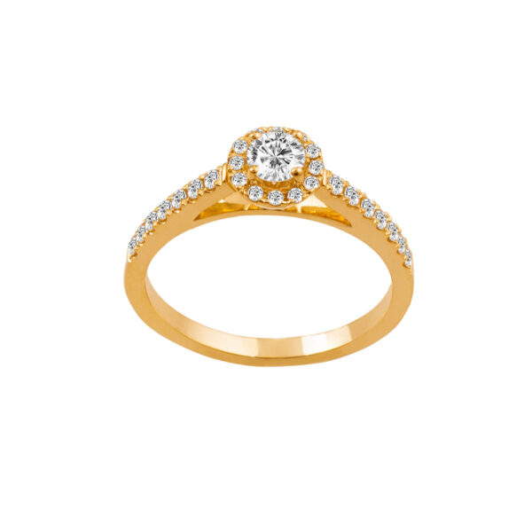 Diamond Halo Ring