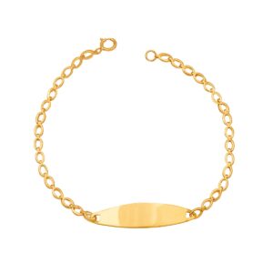 Gold Identity Bracelet