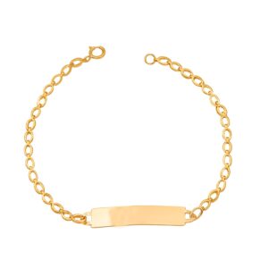 Gold Identity Bracelet
