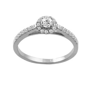 Diamond Halo Ring
