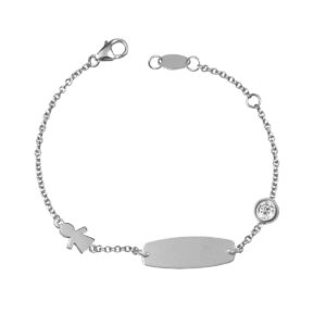 Gold Identity Bracelet