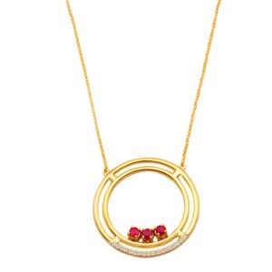 Diamond Necklace 14K