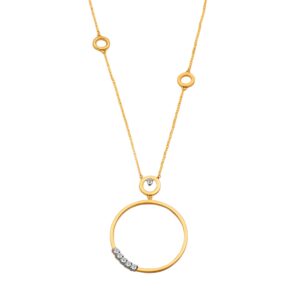 Diamond Necklace 18K