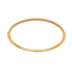 Lab Diamond Bangle 14k