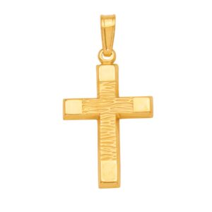 Gold Plain Cross