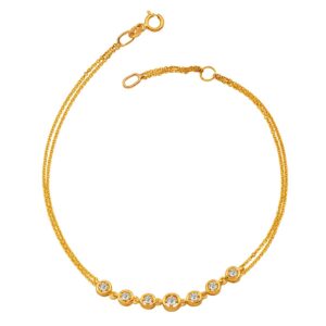 Lab Diamond Bracelet 14k