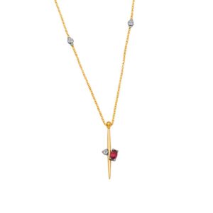 Diamond Necklace 14K