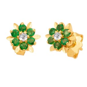 Diamond Earrings 14K