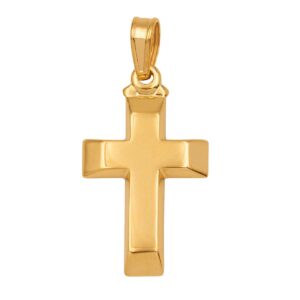 Gold Plain Cross