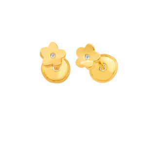 Gold Earrings 14K