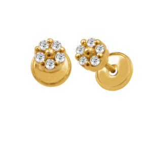 Gold Earrings 14K