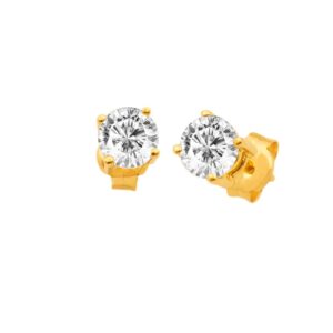 Gold Earrings 9k