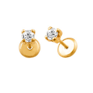Gold Earrings 14K