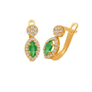 Diamond Earrings 14K