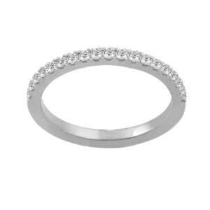 Diamond Wedding Band 18k