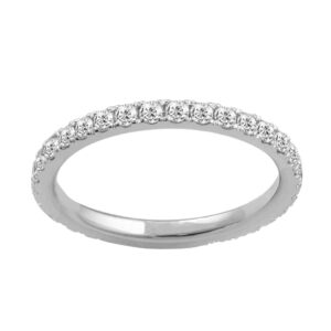 Diamond Wedding Band 18k