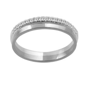 Diamond Wedding Band 18k