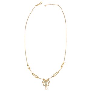 Gold Necklace 9k