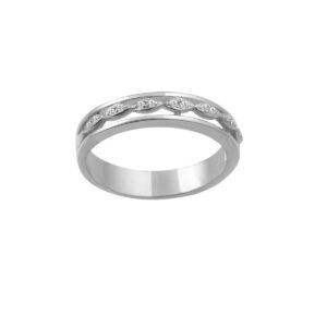 Diamond Wedding Band 18k