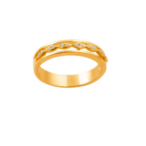 Diamond Wedding Band 18k