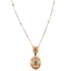 Diamond Necklace 18K