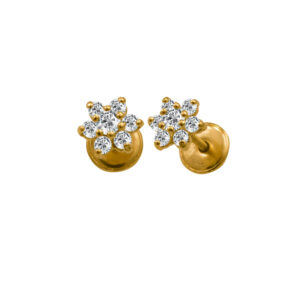 Gold Earrings 14K