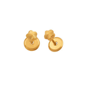 Gold Kids Earrings