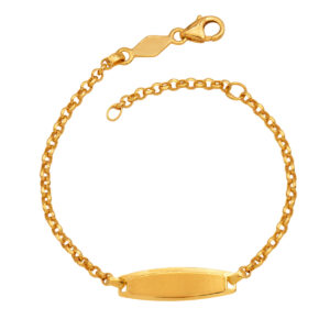 Gold Kids Bracelet 9k
