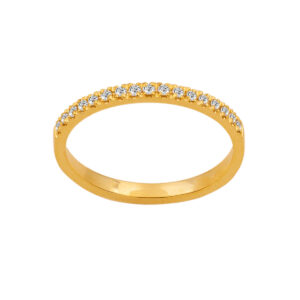 Gold Wedding Band 9k