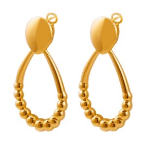 Gold Earrings 14K
