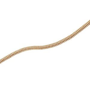 Gold Diamond Tennis