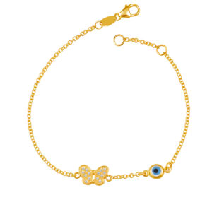 Gold Kids Bracelet 9k