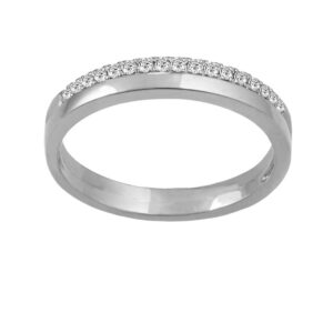 Diamond Wedding Band 18k