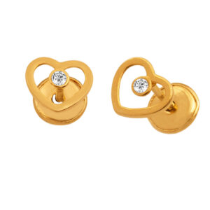 Gold Kids Earrings 14k