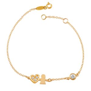 Gold Kids Bracelet 9k