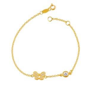 Gold Kids Bracelet 9k