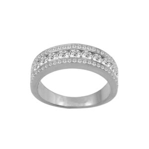 Lab Diamond Ring 9k