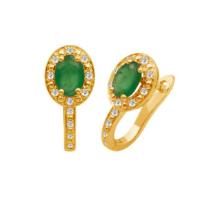 Diamond Earrings 14K