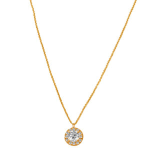 Diamond Necklace 9k