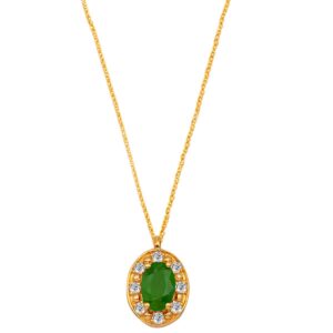 Diamond Necklace 9k