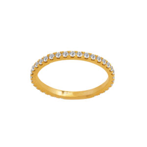 Diamond Wedding Band 9k