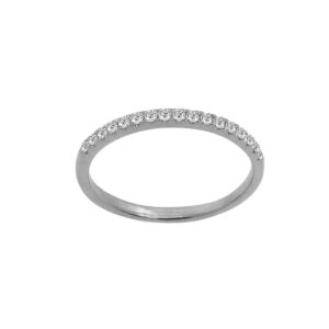 Diamond Wedding Band 9k