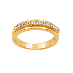 Diamond Wedding Band 14k