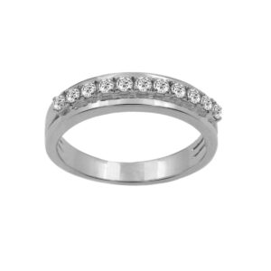 Diamond Wedding Band 14k