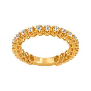 Diamond Wedding Band 14k