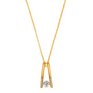 Diamond Necklace 9k