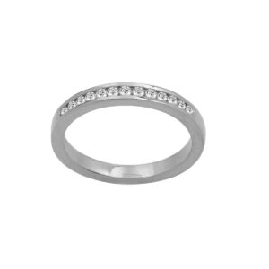 Diamond Wedding Band 9k