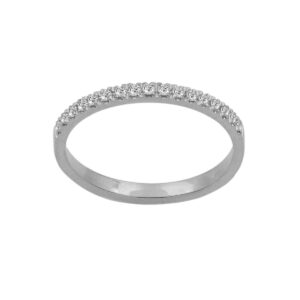Diamond Wedding Band 9k